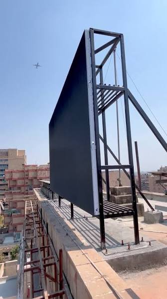 LED wall structure, Fabrication